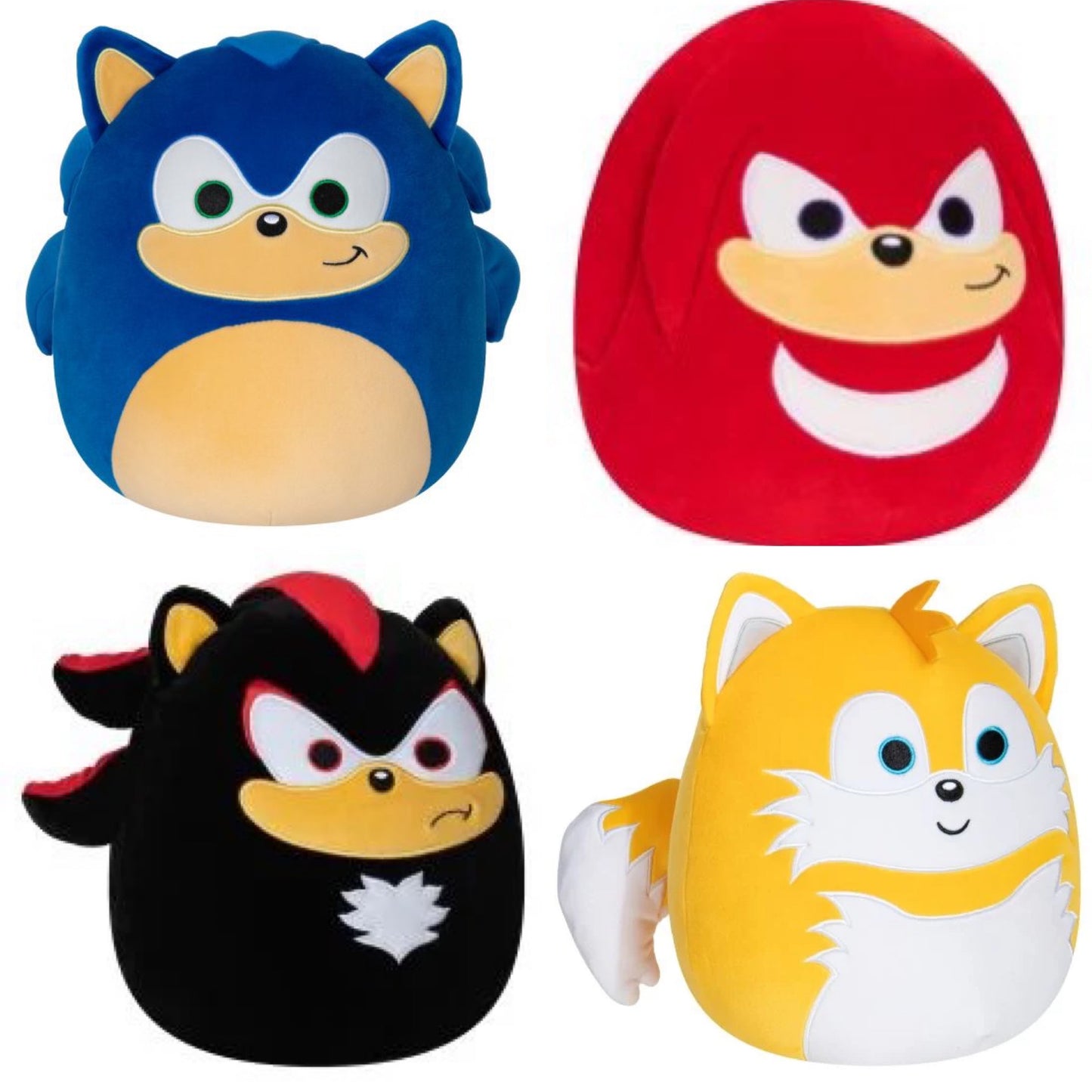 Squishmallows sonic and friends plush