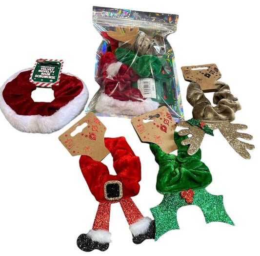 Christmas scrunchies bundle