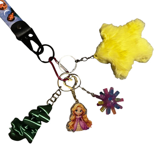 Disney rapunzel fidget LANYARD