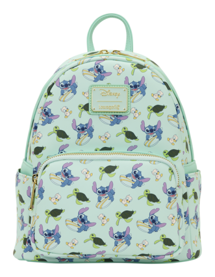 Disney stitch surfing loungefly backpack