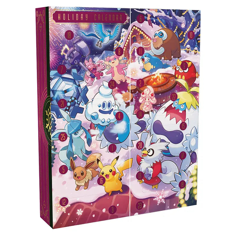Pokémon 2025 holiday calendar