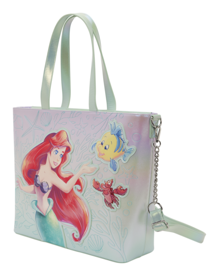 Disney the little mermaid tote with coin purse