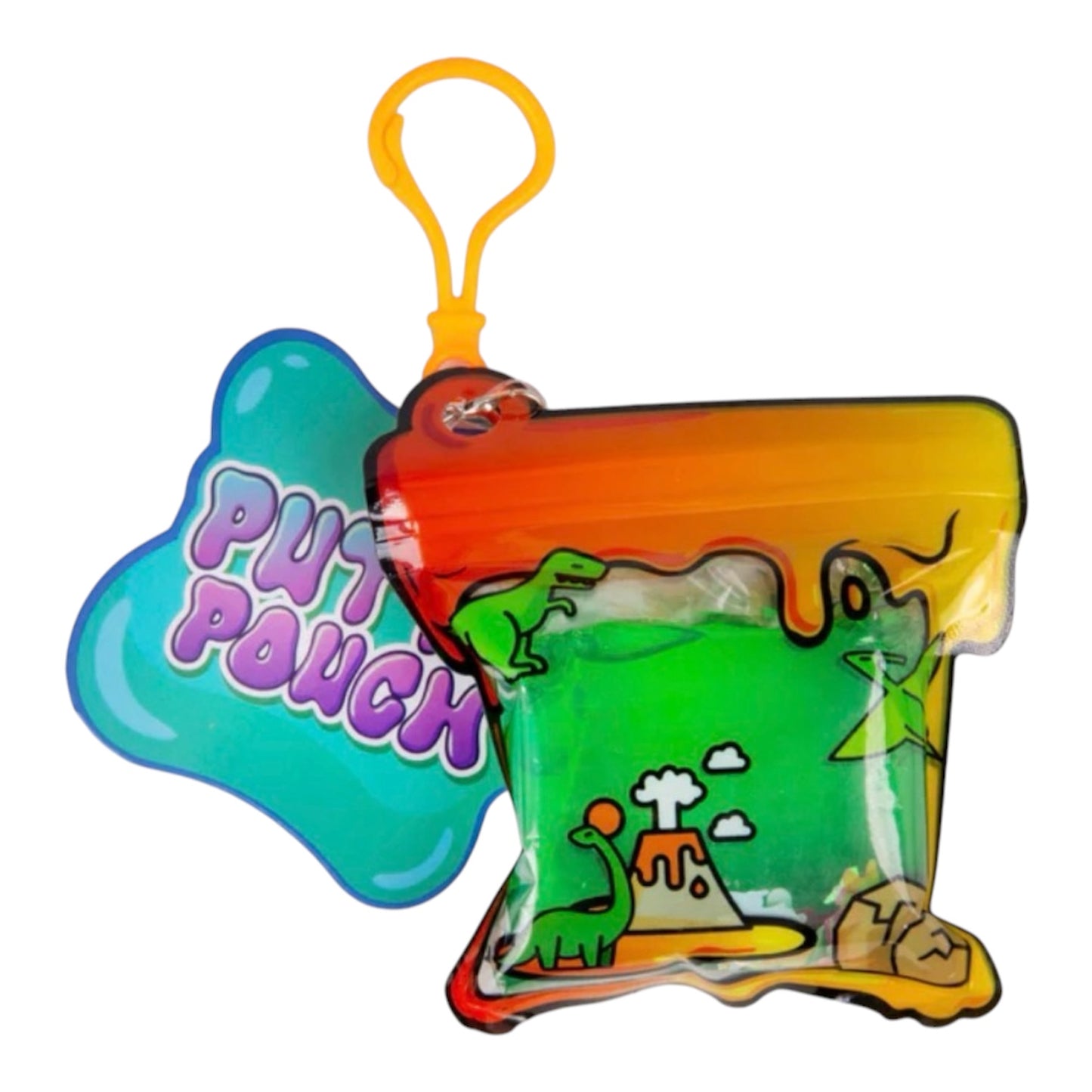 Putty pouch with keychain