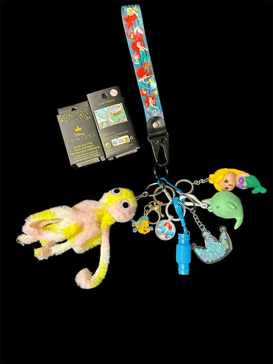 NEW mermaid fidgets & sensory key strap