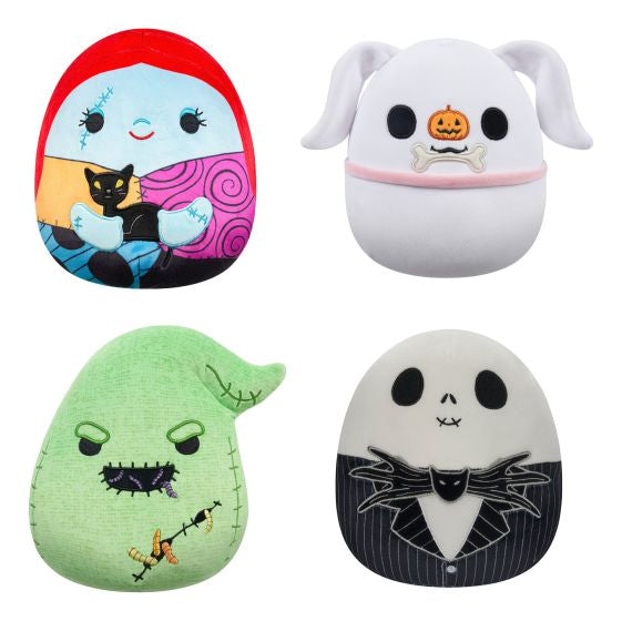 Squishmallows nightmare before Christmas jack plush