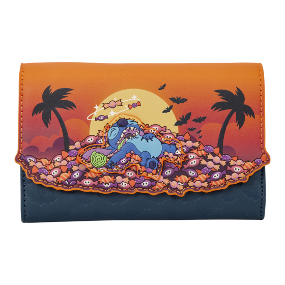 Disney stitch loungefly wallet