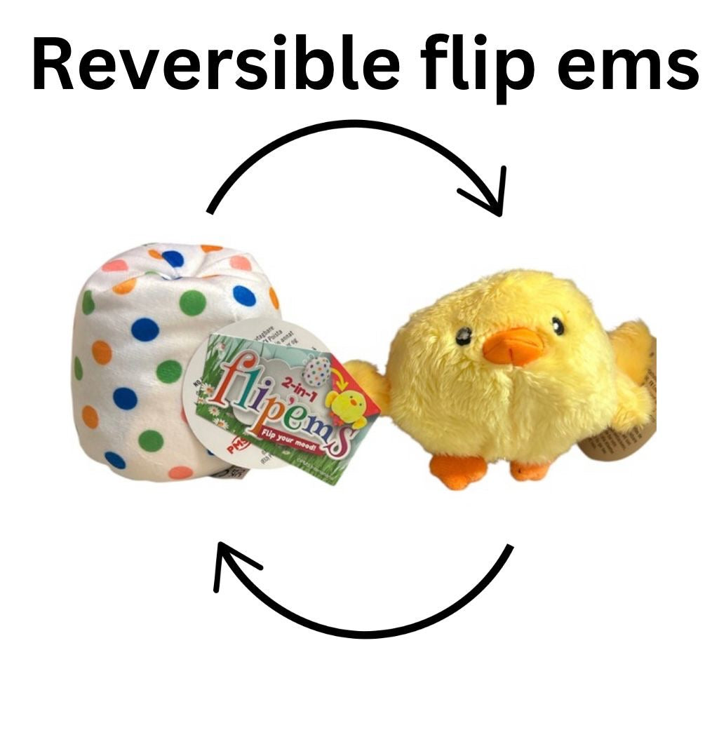 Easter plush flip ‘em