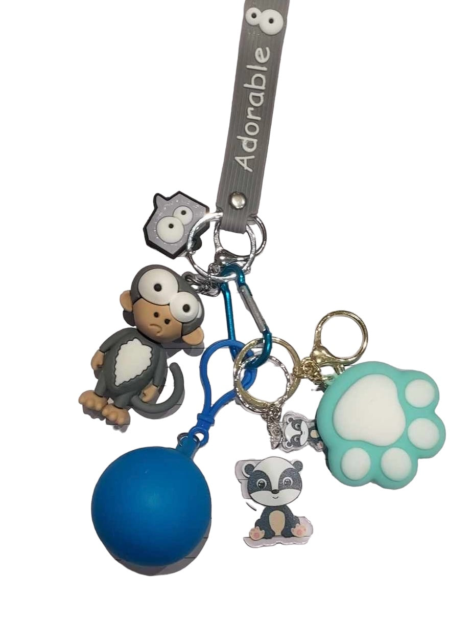 NEW Animal fidget key strap