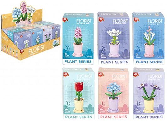 Florist flower pot building blocks