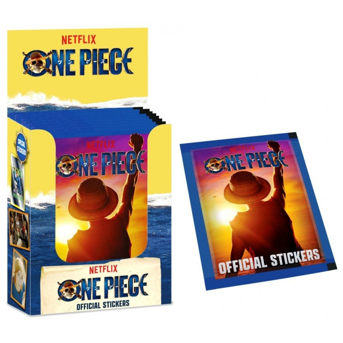 One peice sticker pack box of 30