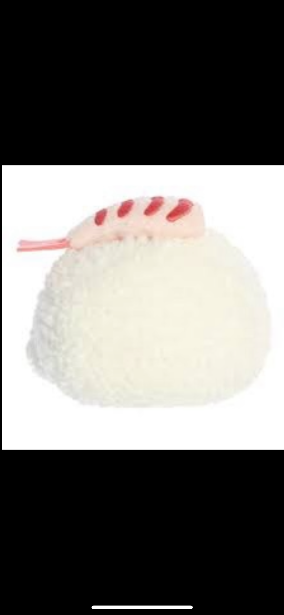 Palm pals 5” shrimp sushi plush