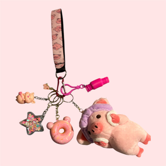 NEW Pig fidgets with strap