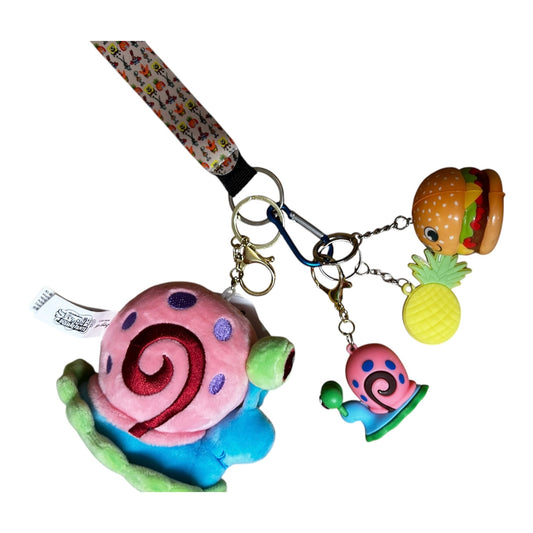SpongeBob & friends fidgets with strap