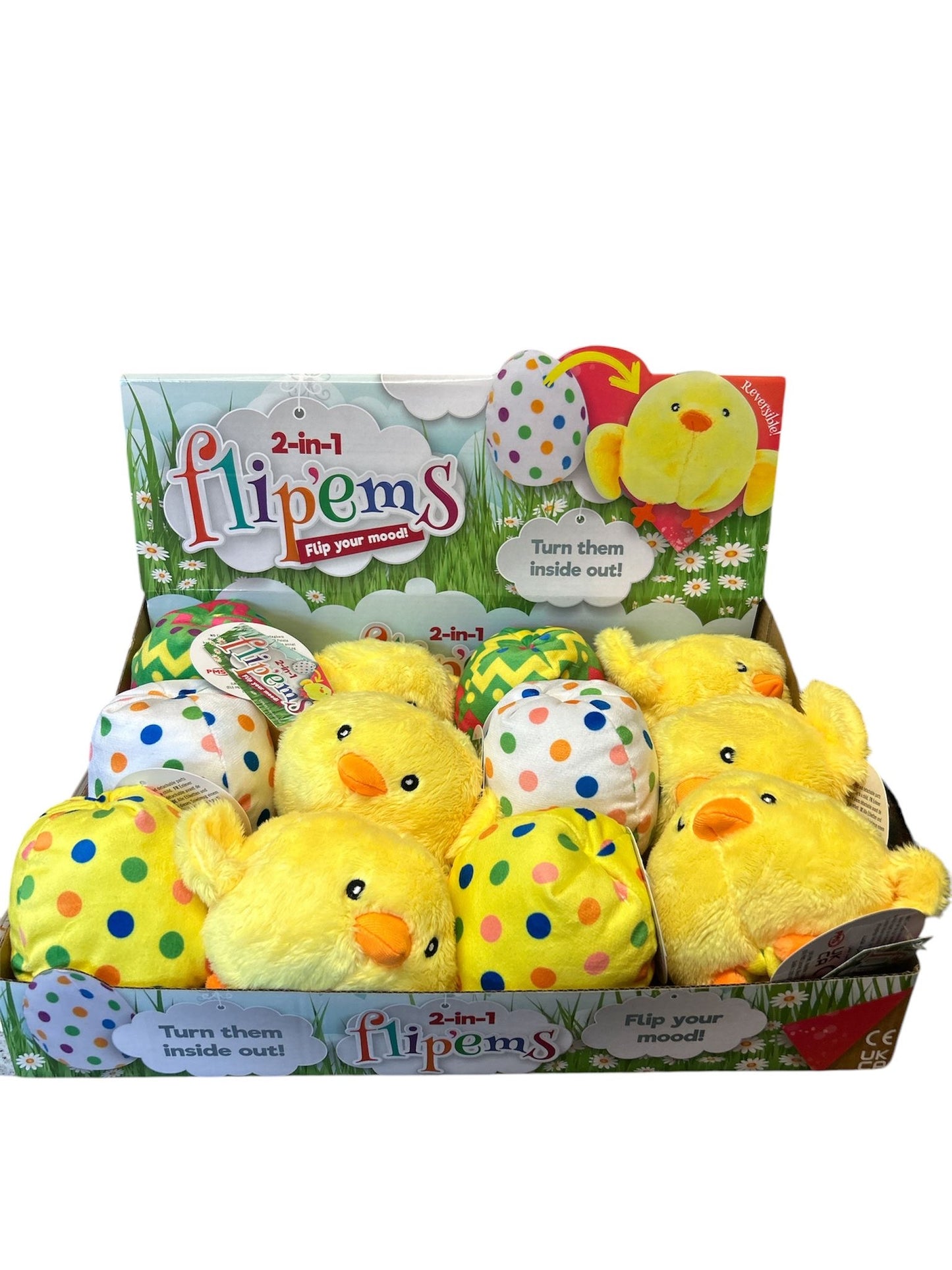 Easter plush flip ‘em