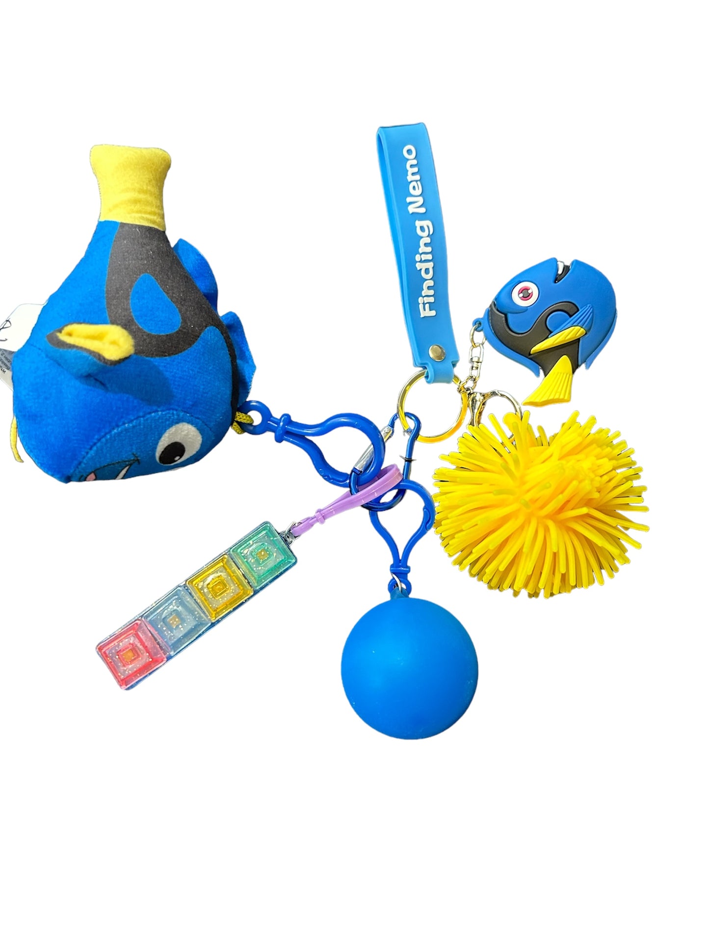 Nemo or Dory fidget Keys strap