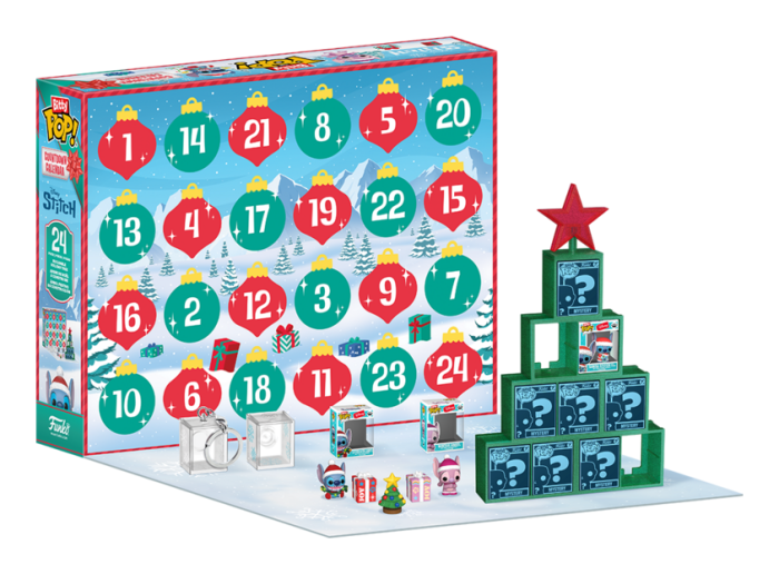 Disney stitch Funko bitty pop advent calendar