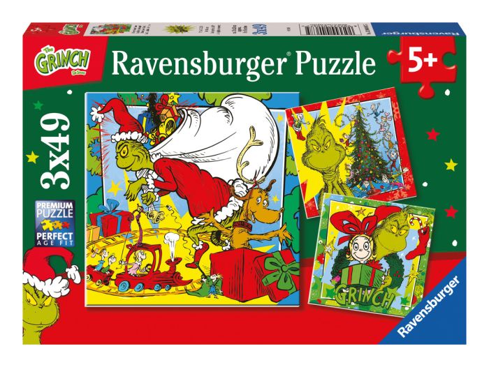 Grinch 3 in 1 puzzle