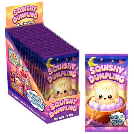 Dumplings trading card pack
