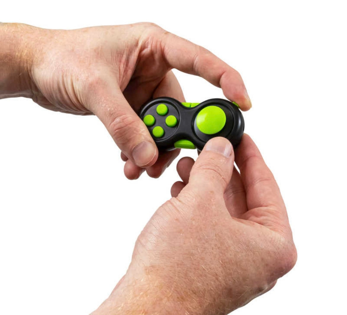 Finger fidget pad