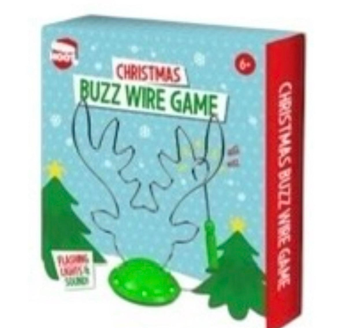 Christmas buzz wire game