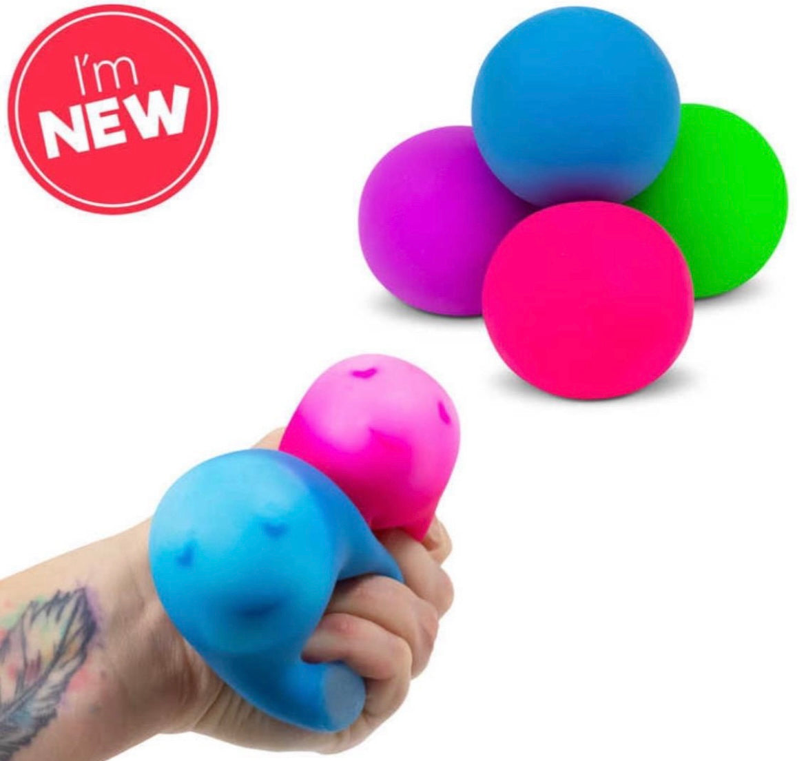 Scrunchems emotion squish ball