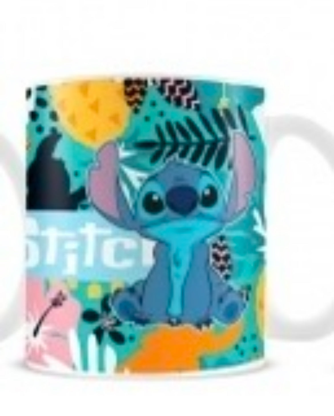 Disney boxed stitch mug