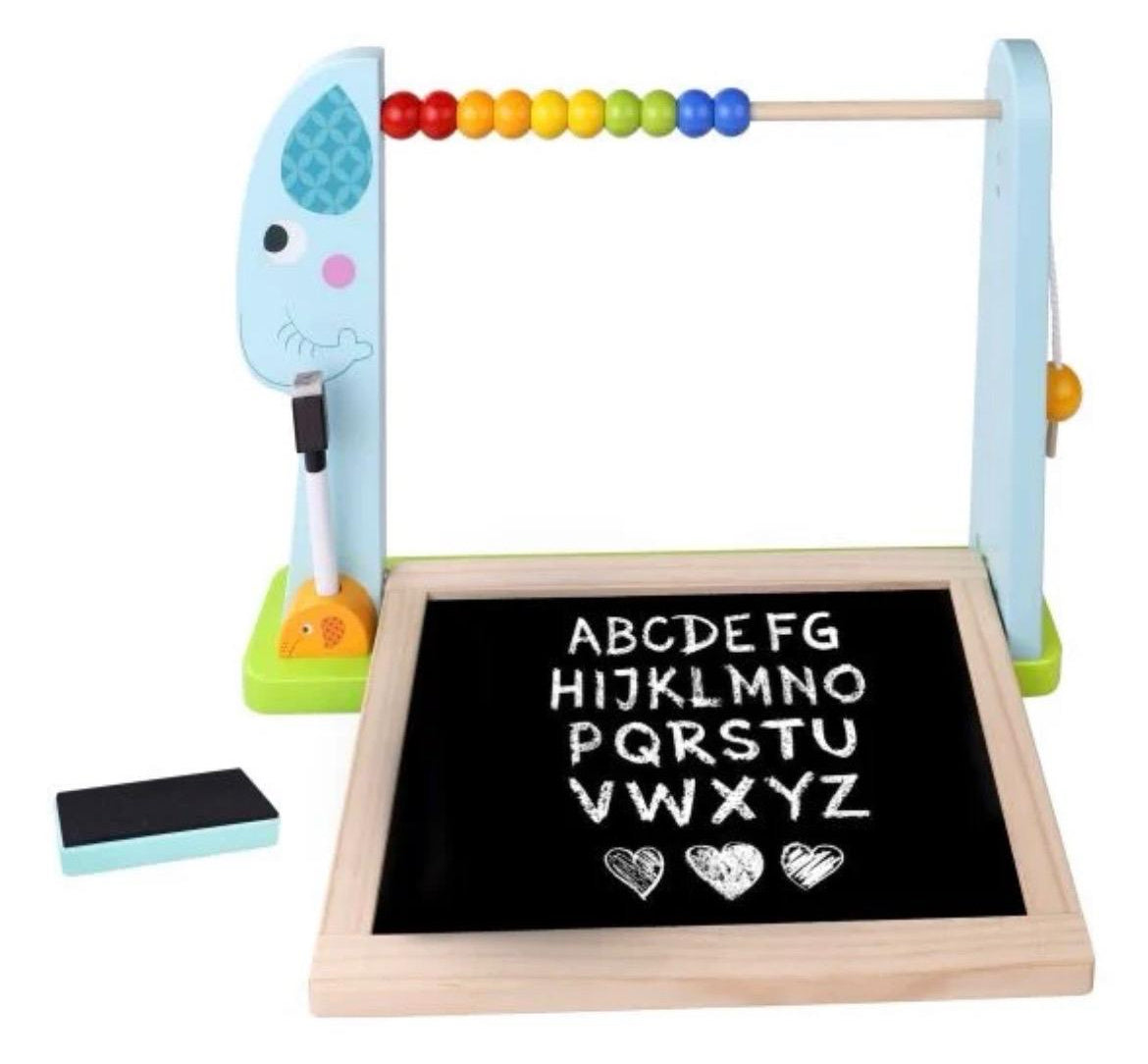 Elephant wooden learning board