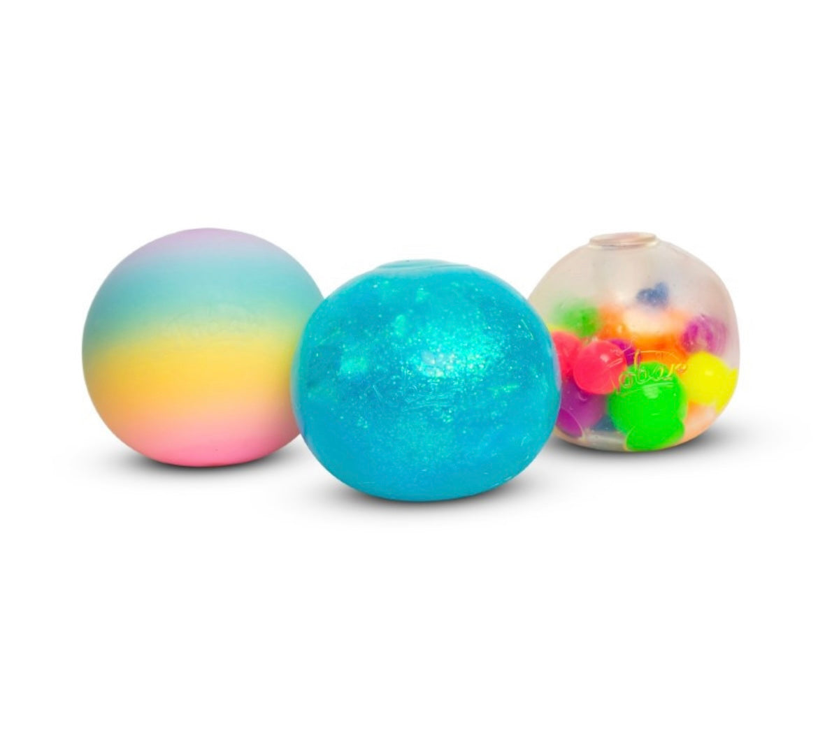 Rainbow and dolphins squish balls 3pk