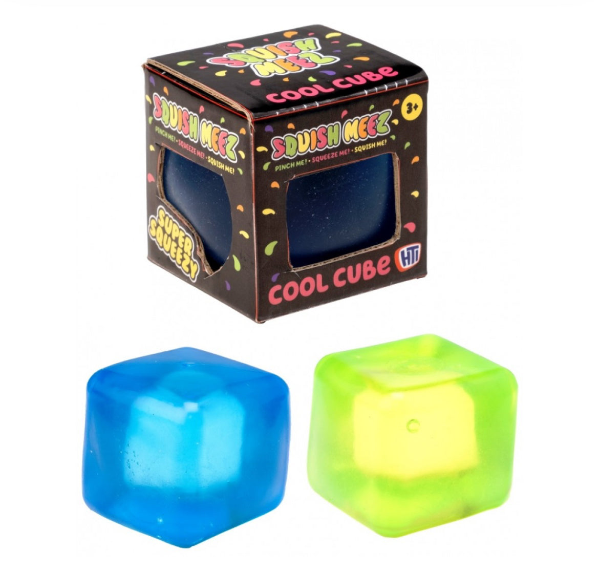 Cool cube squeeze toy