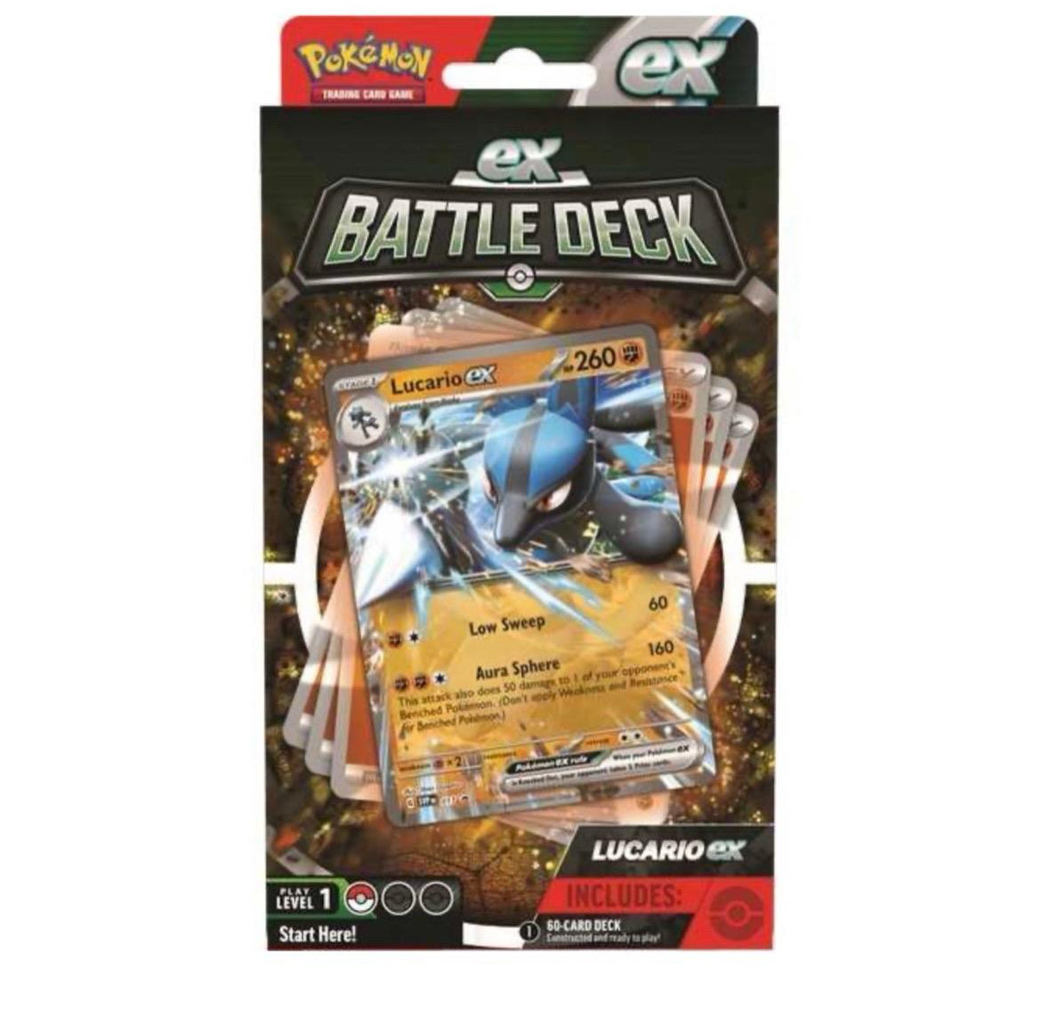 Pokémon lucario battle deck