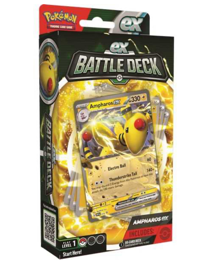 Pokémon Ampharos battle deck