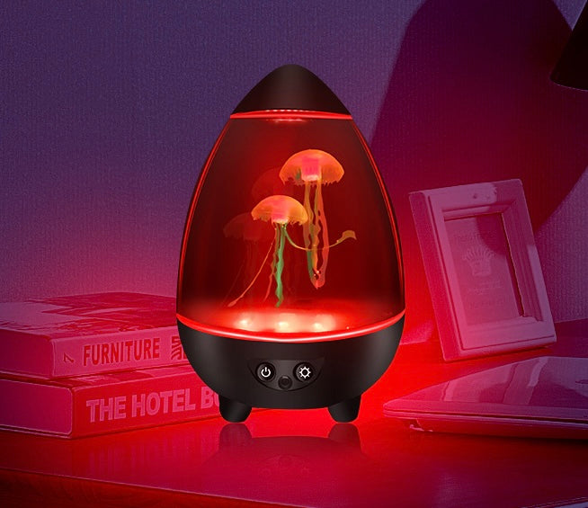 Water drop jelly fish lamp