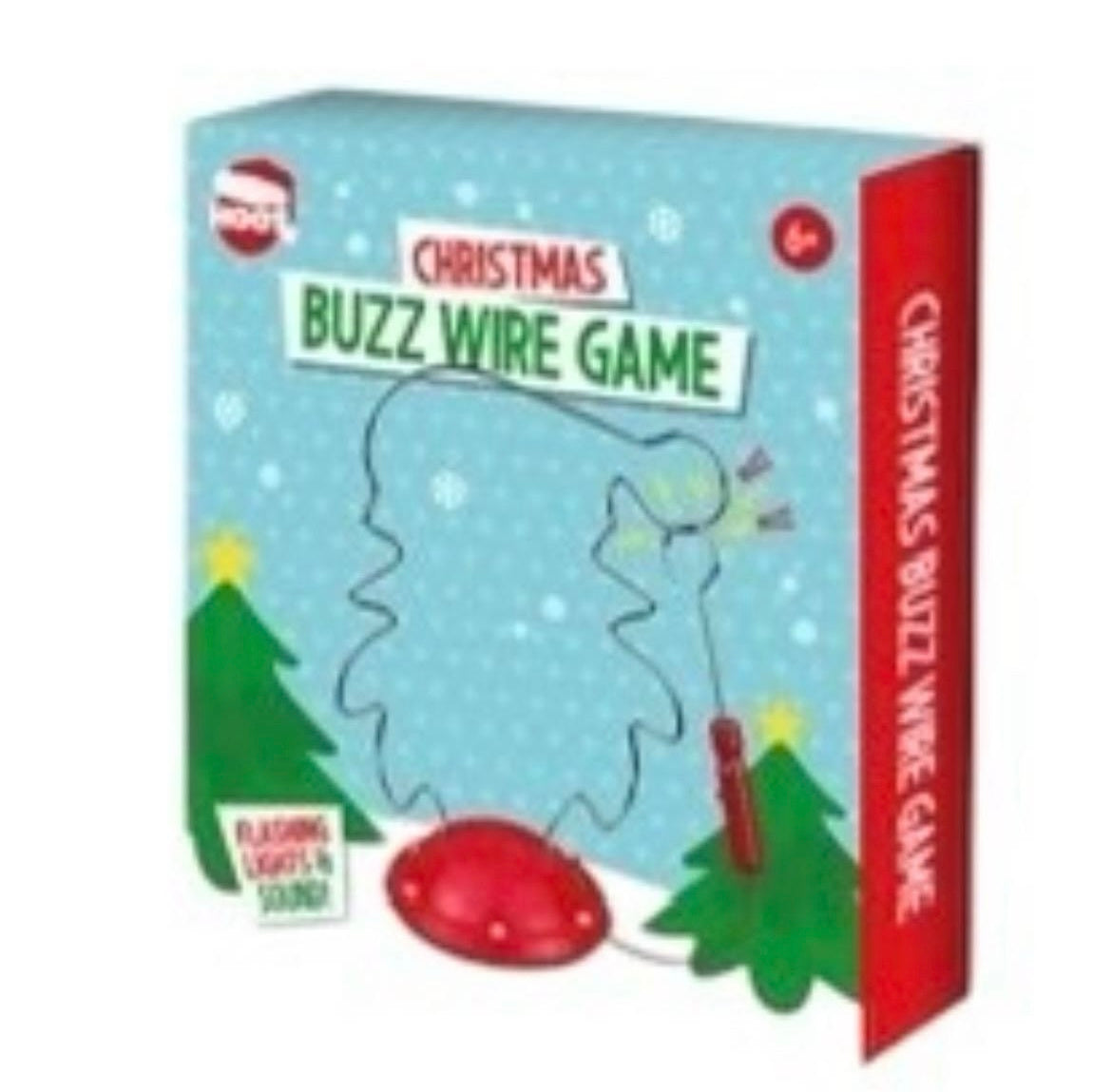 Christmas buzz wire game