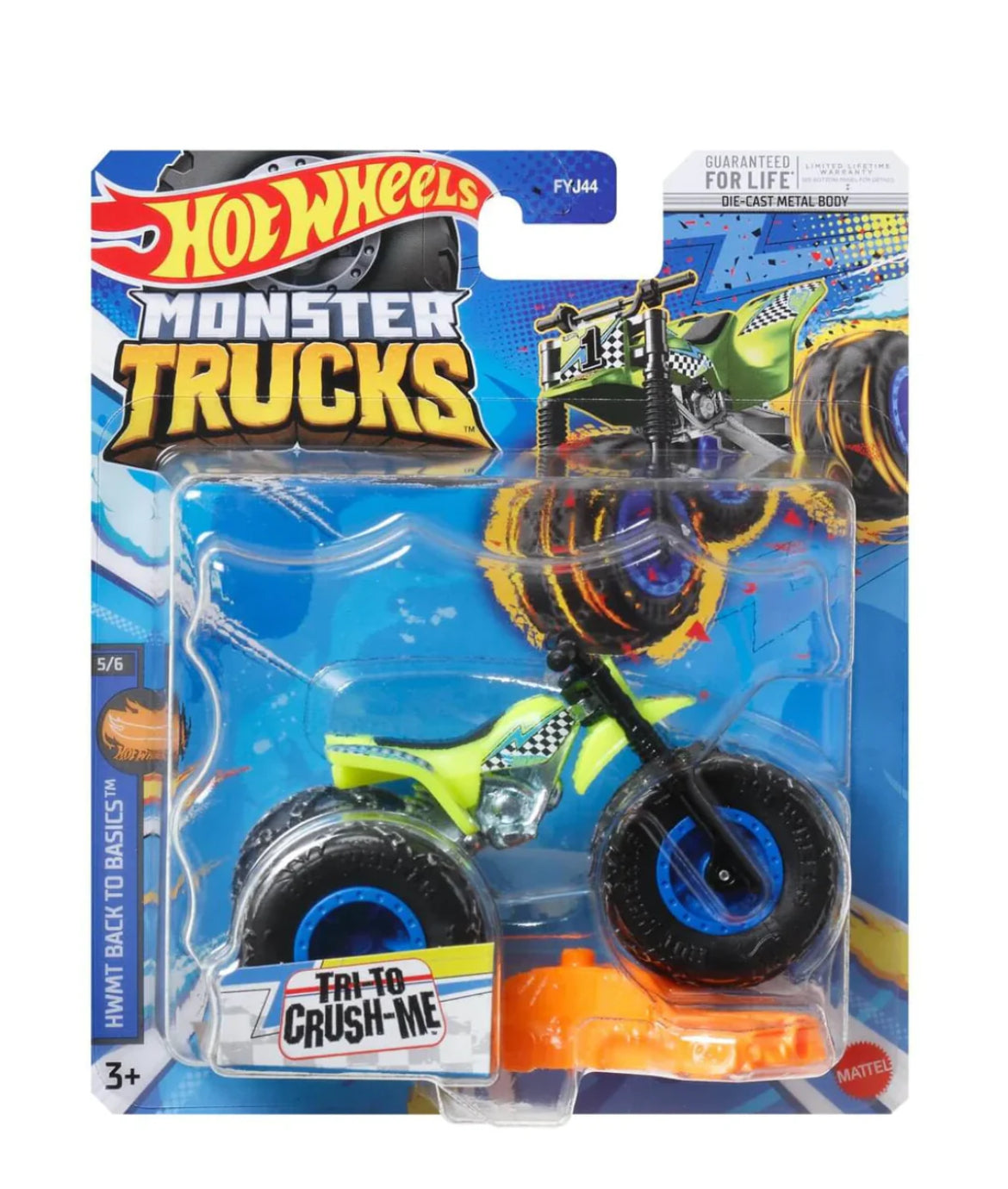 Hot wheels monster trucks tri to crush