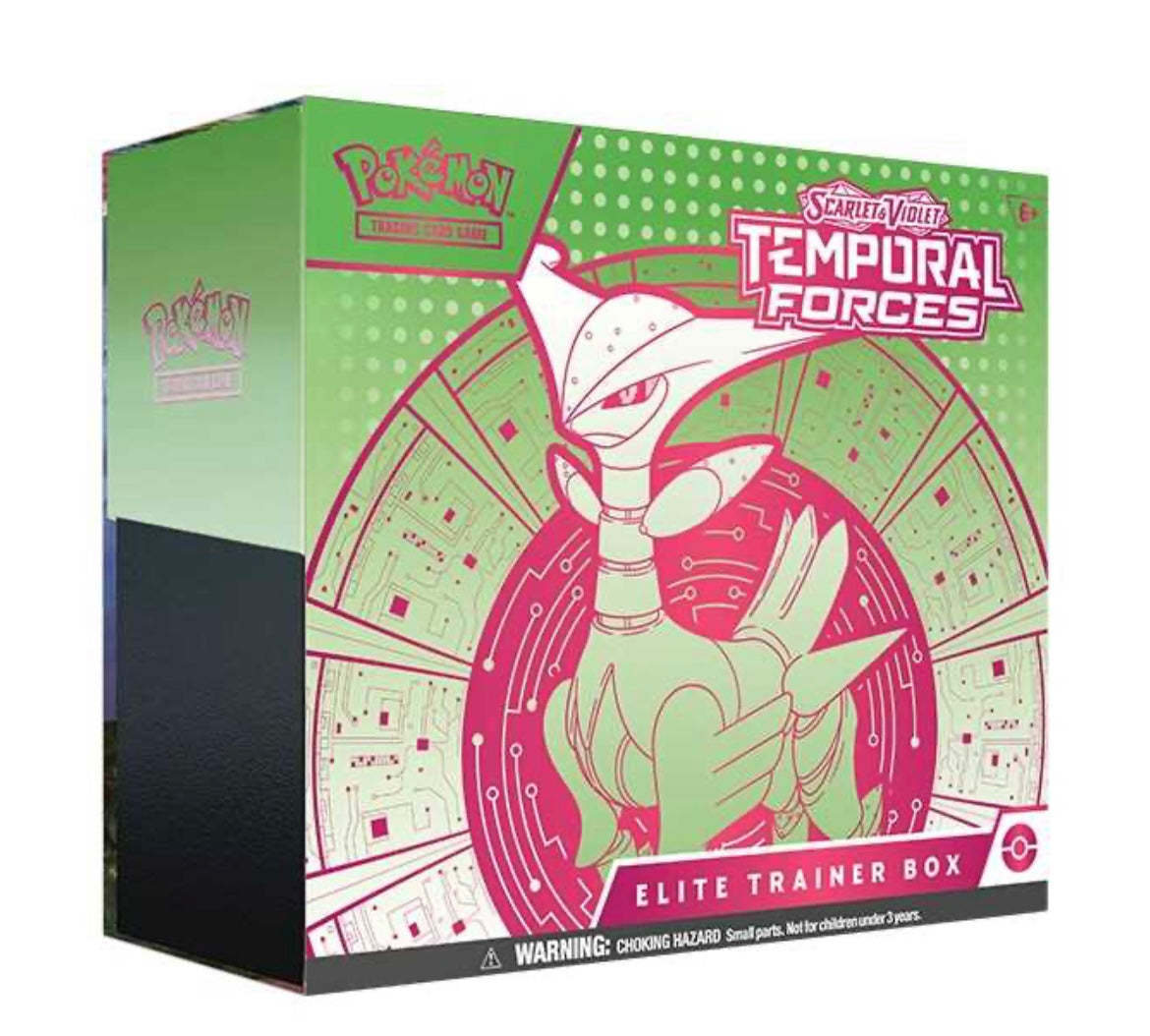 Pokémon temporal forces elite trainer box iron leaves