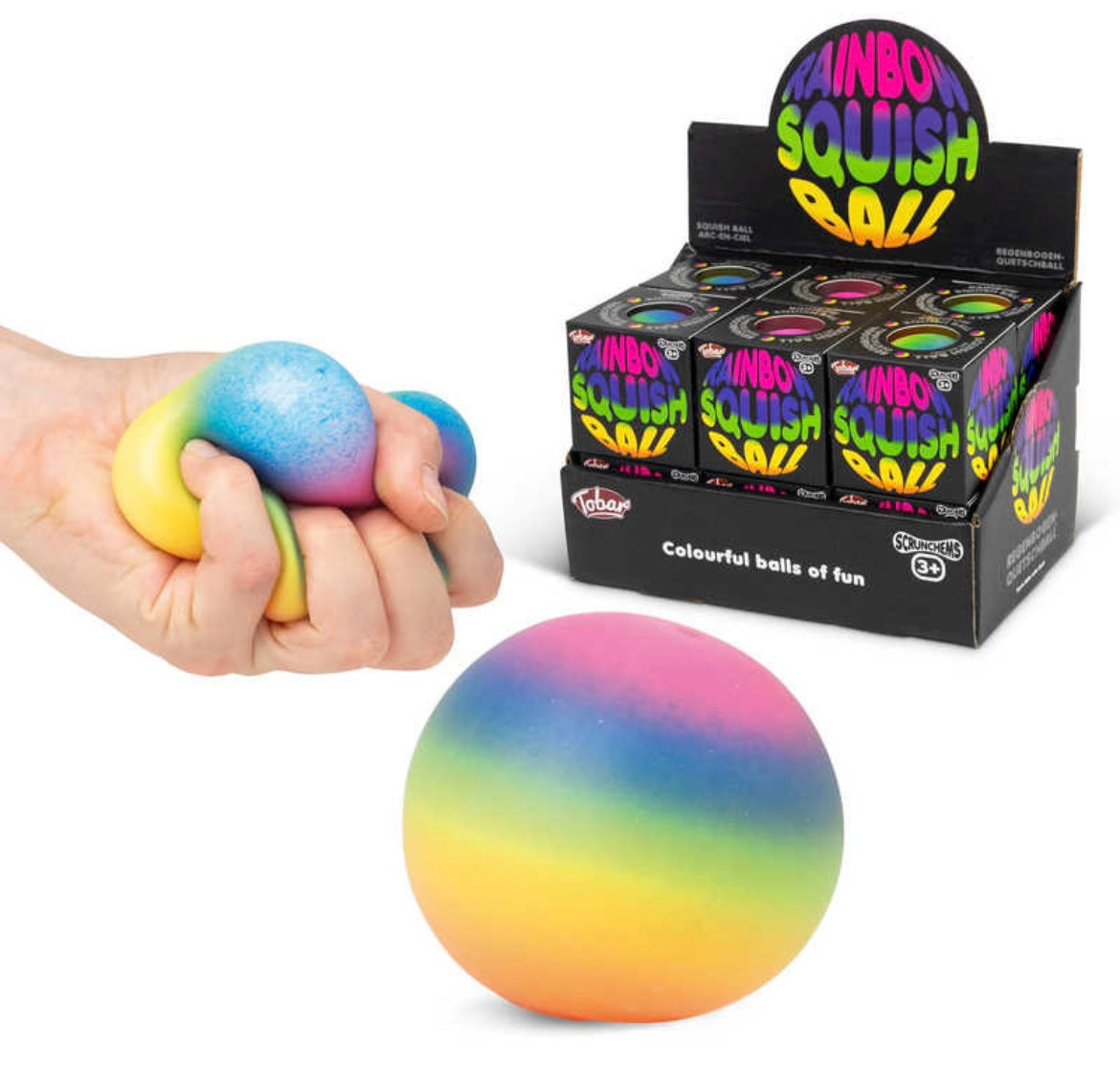 Scrunchems rainbow ball