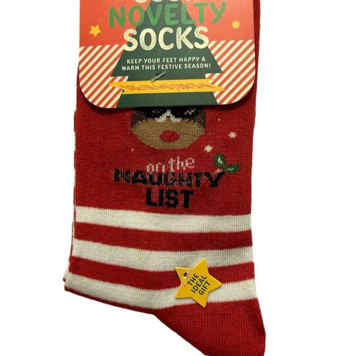 Christmas socks UK size 4 to 8