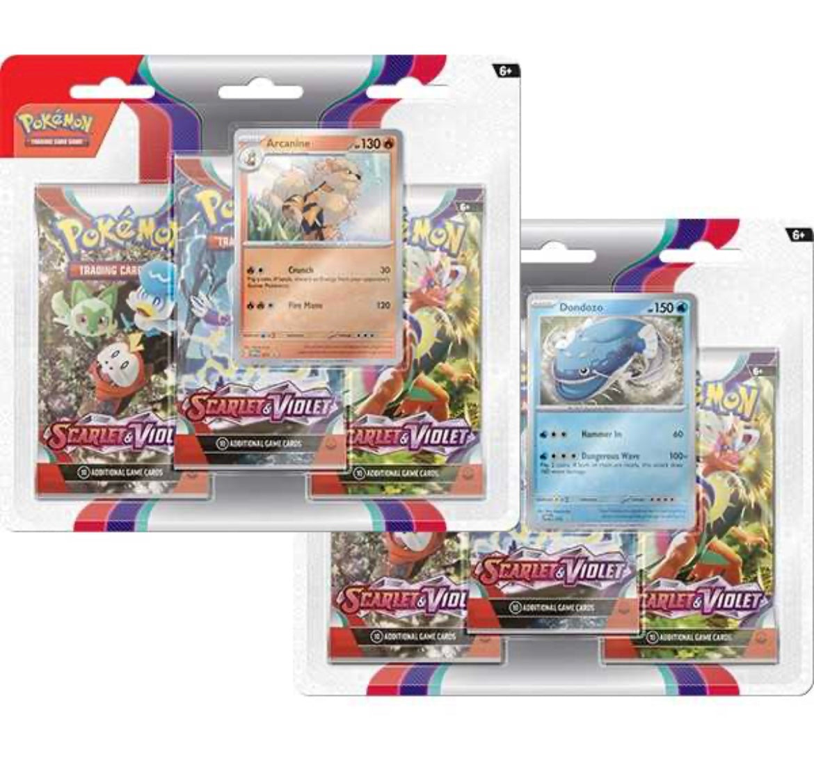 Pokémon scarlet & violet triple pack with promo cards