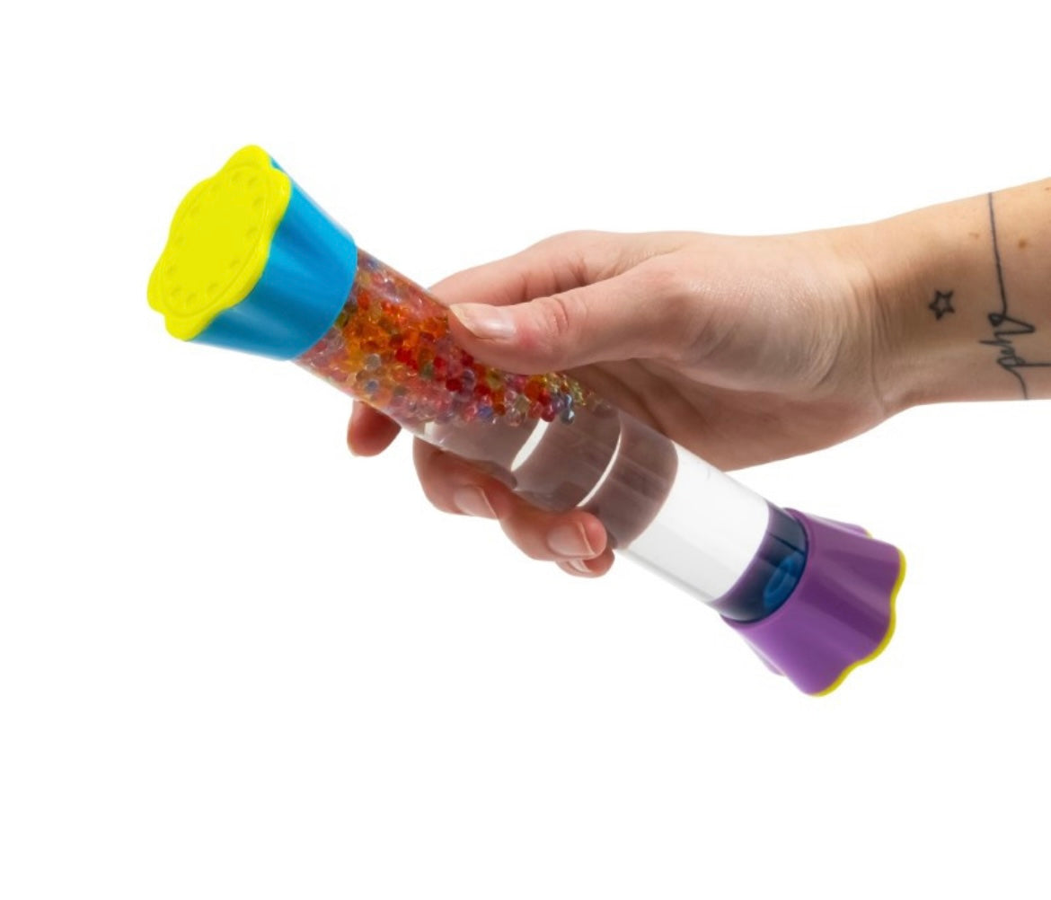 Rainbow sensory tube