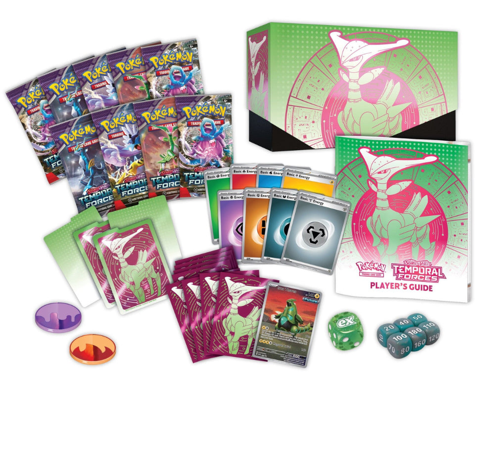 Pokémon temporal forces elite trainer box iron leaves