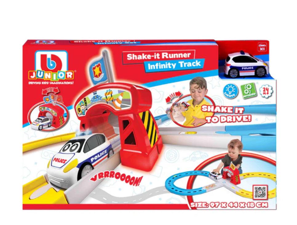 BB junior emergency vehicles shaker Infinity track