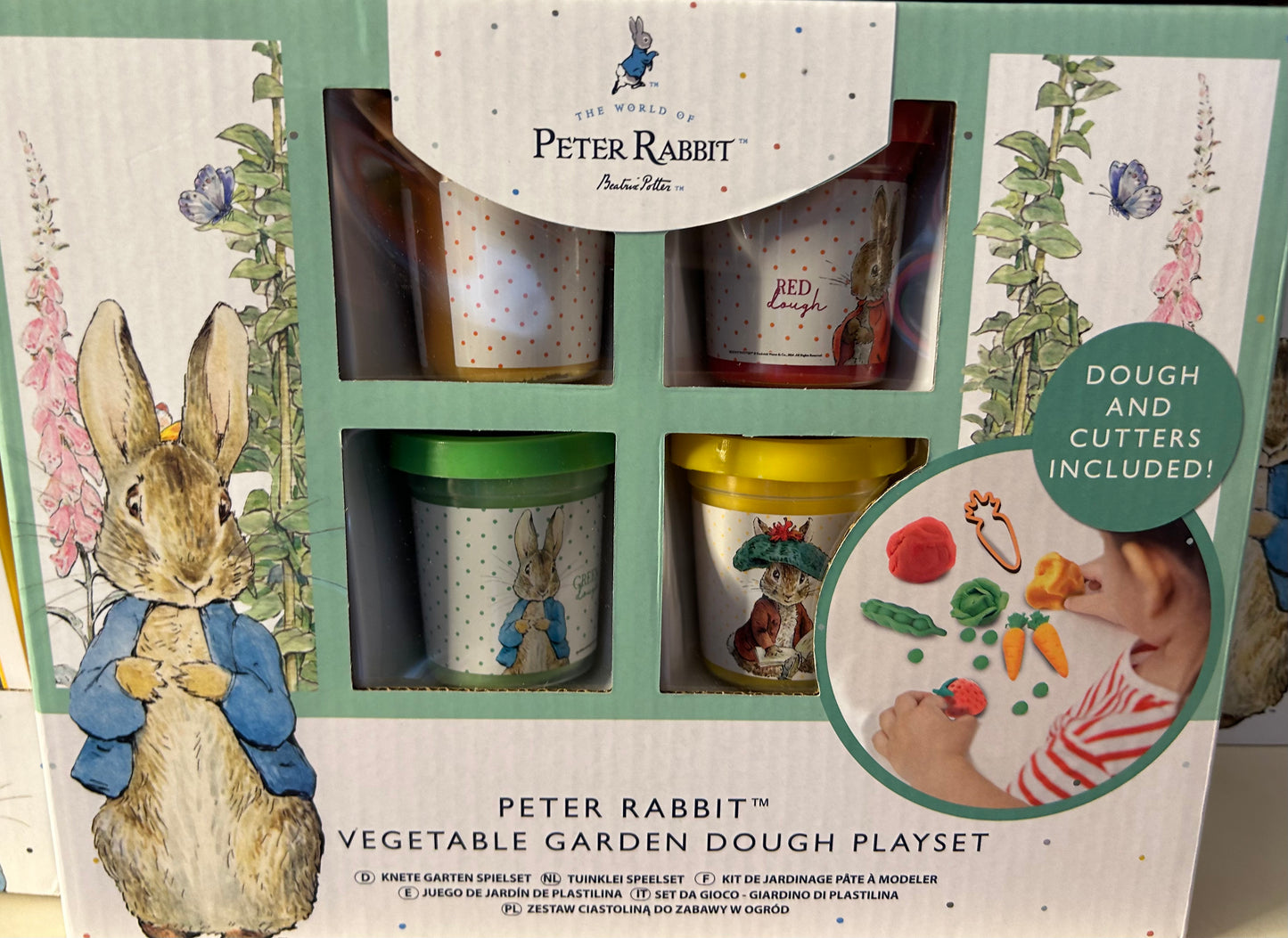 Peter rabbit dough set