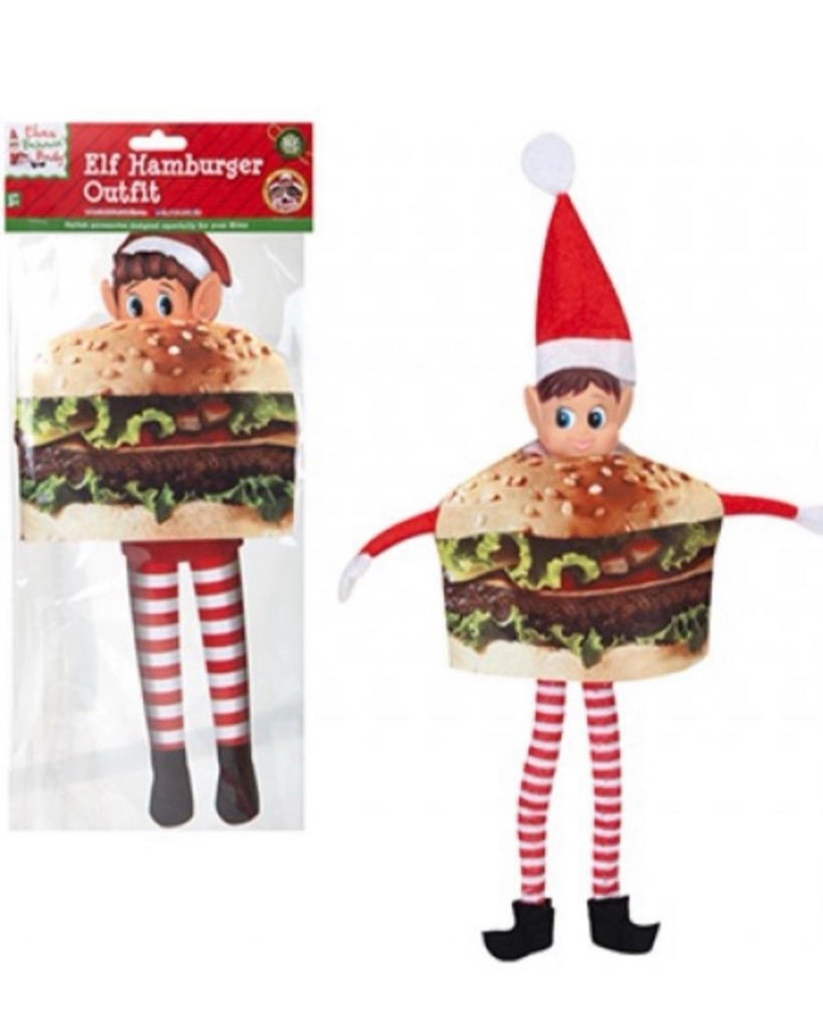 Elf hamburger outfit