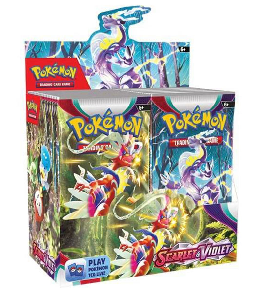 Pokémon scarlet & violet base booster pack 5 for £15