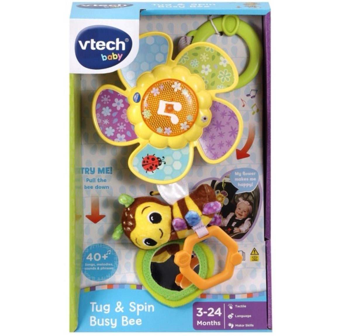 Vtech tug & spin busy bee