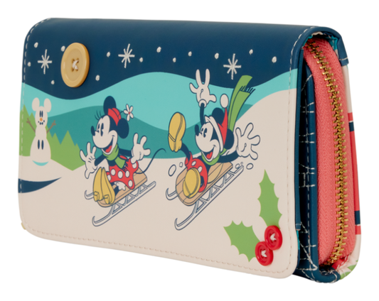 Disney Mickey Mouse Christmas loungefly purse