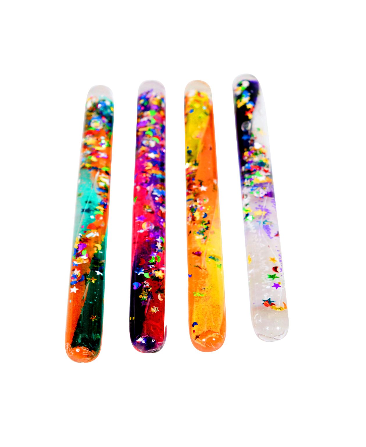 Small glitter tube pack of 4