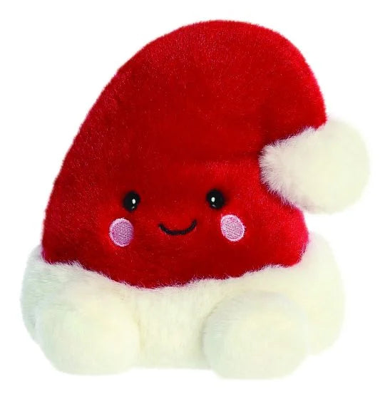 Palm pals Santa hat plush