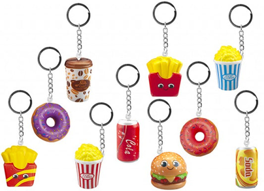 Mini squishy keychain