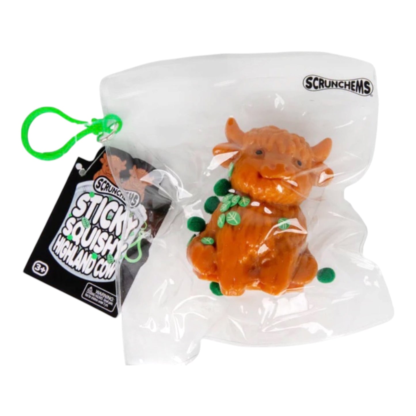 Scrunchems squishy highland cow